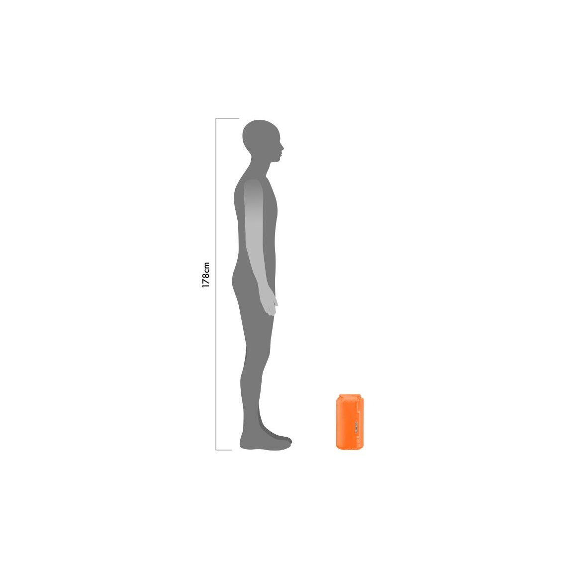 Ortlieb Dry-Bag Light Orange krepšys 4