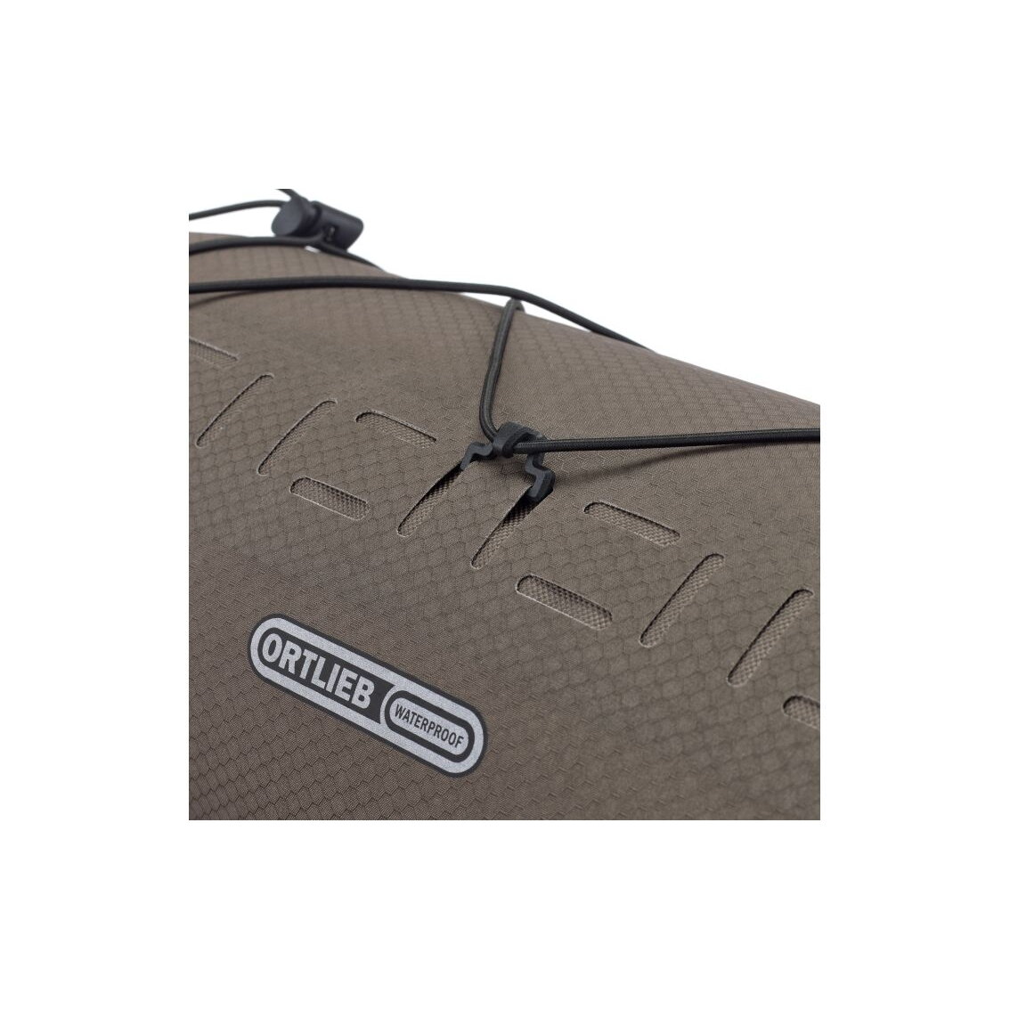 Ortlieb Dry-Pack Dark Sand 12L bicycle bag 5