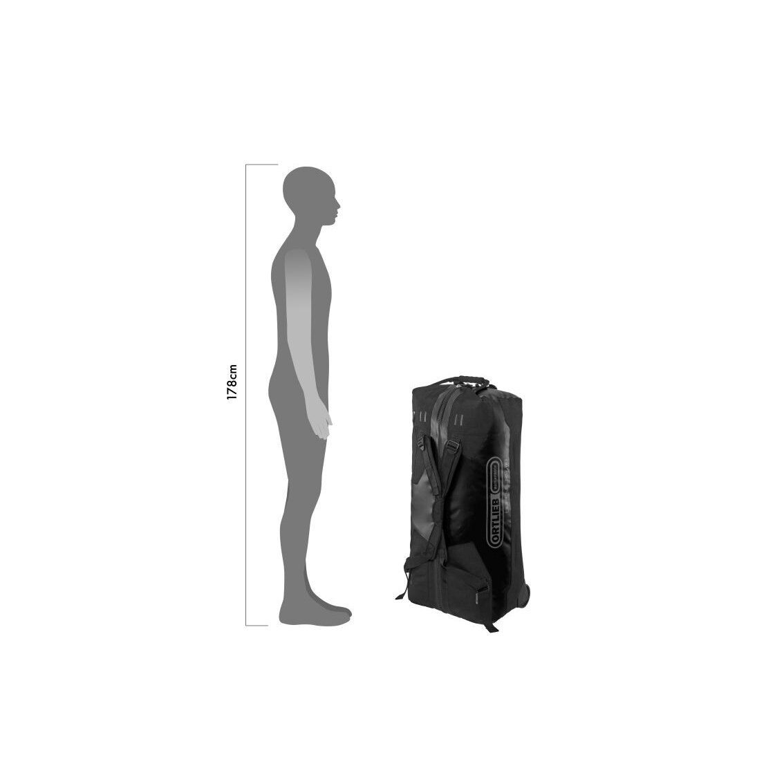 Ortlieb Duffle RS Black Reisetasche, 110 l 4
