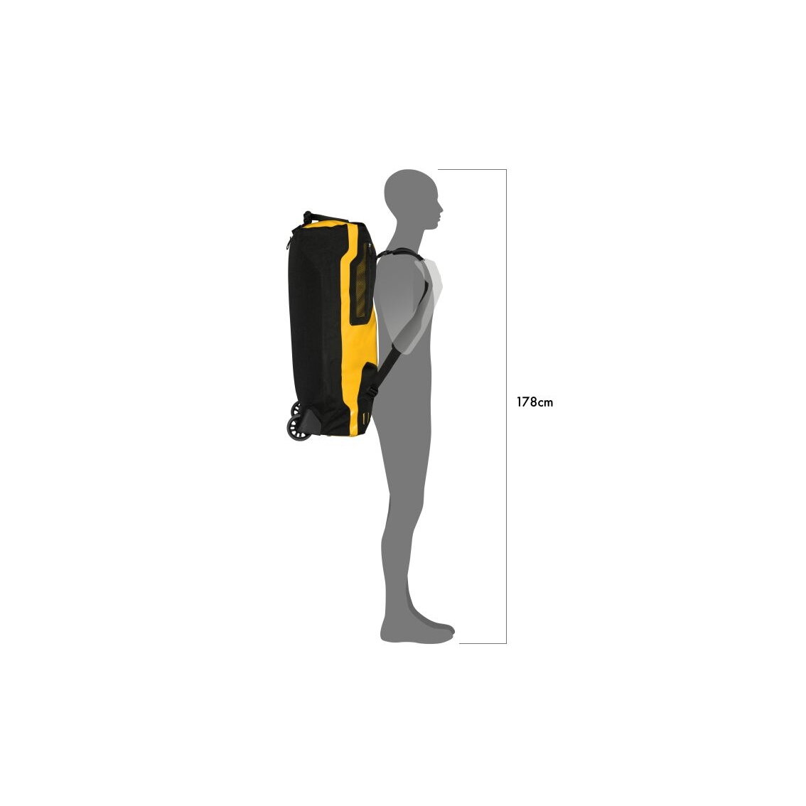 Ortlieb Duffle RS Sun Yellow дорожная сумка 5