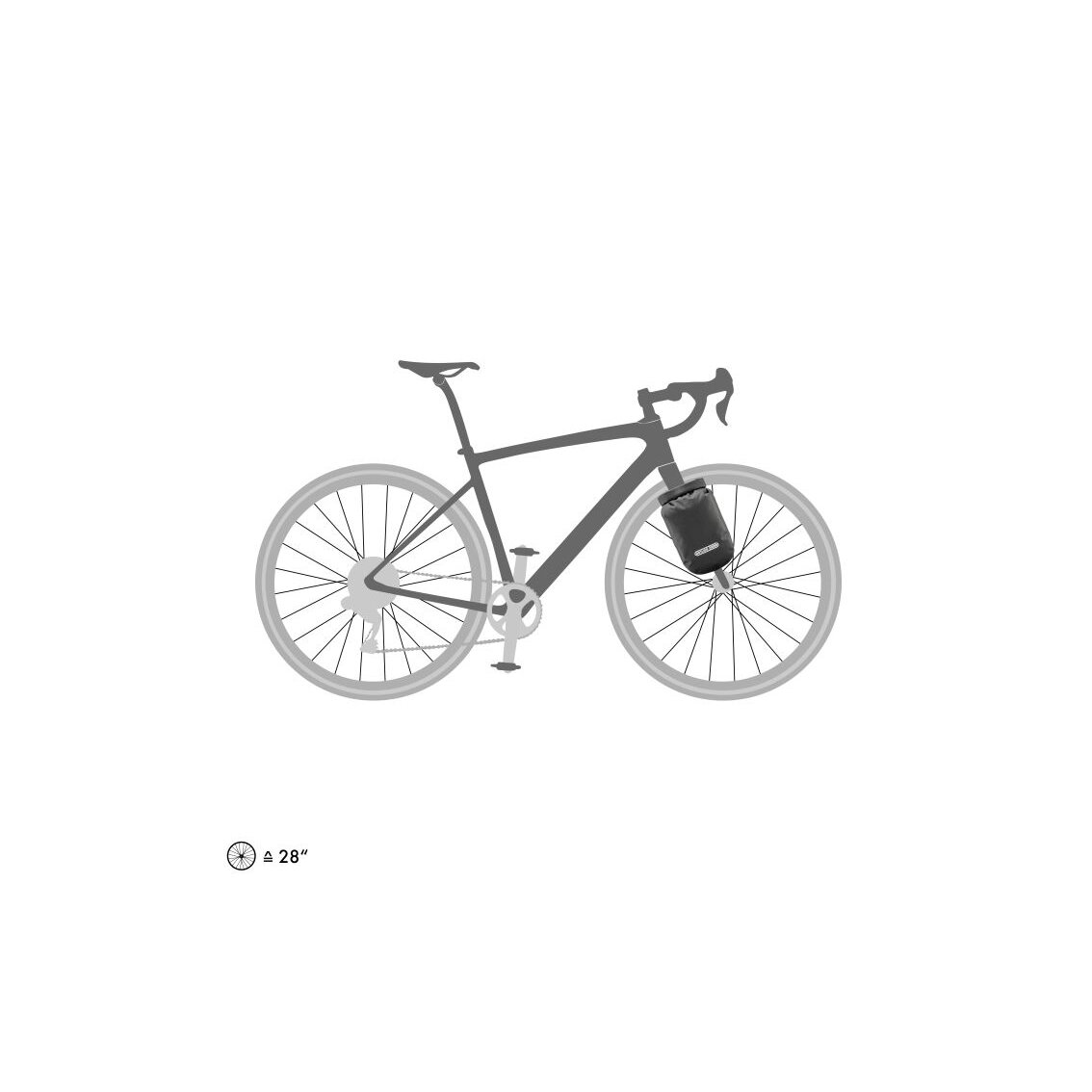 Сумка Ortlieb Fork-Pack Black Matt 4