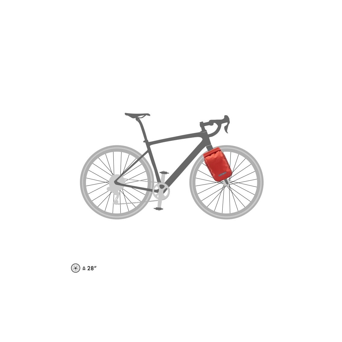 Сумка Ortlieb Fork-Pack Plus Salsa - Dark Chili 4 Сумка Ortlieb Fork-Pack Plus Salsa - Dark Chili 4