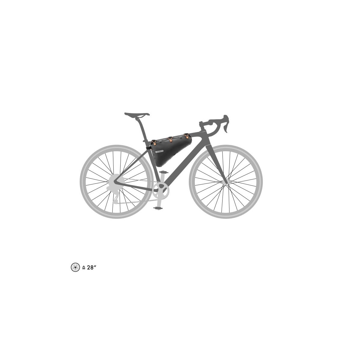 Ortlieb Frame-Pack RC Black Matt Frame Bag 4