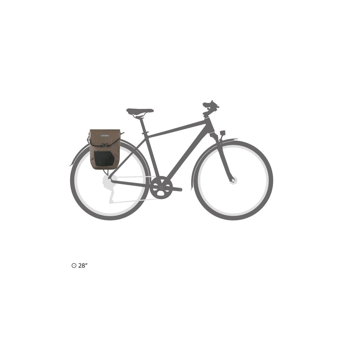Ortlieb Pedal-Mate Dunkel Sand Tasche 4 Ortlieb Pedal-Mate Dunkel Sand Tasche 4