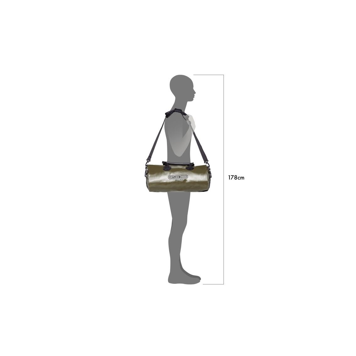 Сумка Ortlieb Rack-Pack Olive - Black 4 Сумка Ortlieb Rack-Pack Olive - Black 4
