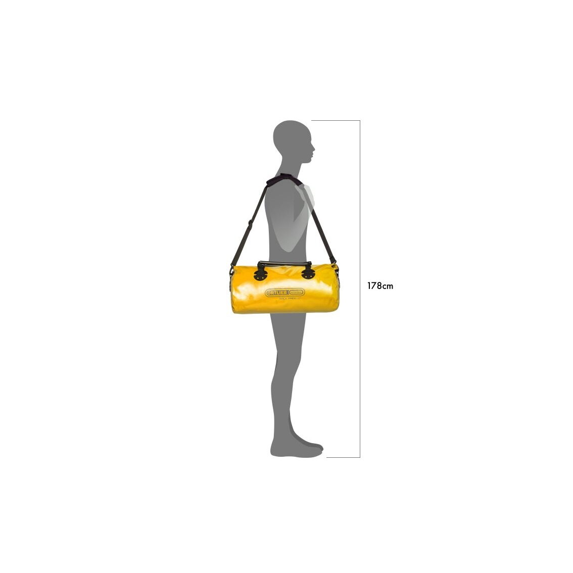 Ortlieb Rack-Pack Sun Yellow 31L dviračio krepšys 5 Ortlieb Rack-Pack Sun Yellow 31L dviračio krepšys 5