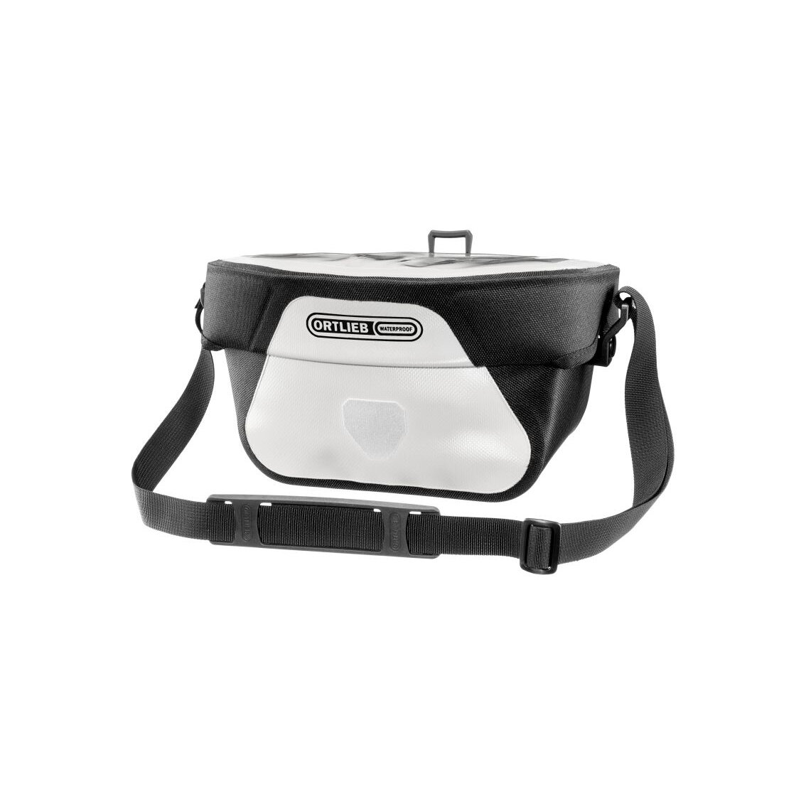 Ortlieb Ultimate White - Black handlebar bag Ortlieb Ultimate White - Black handlebar bag