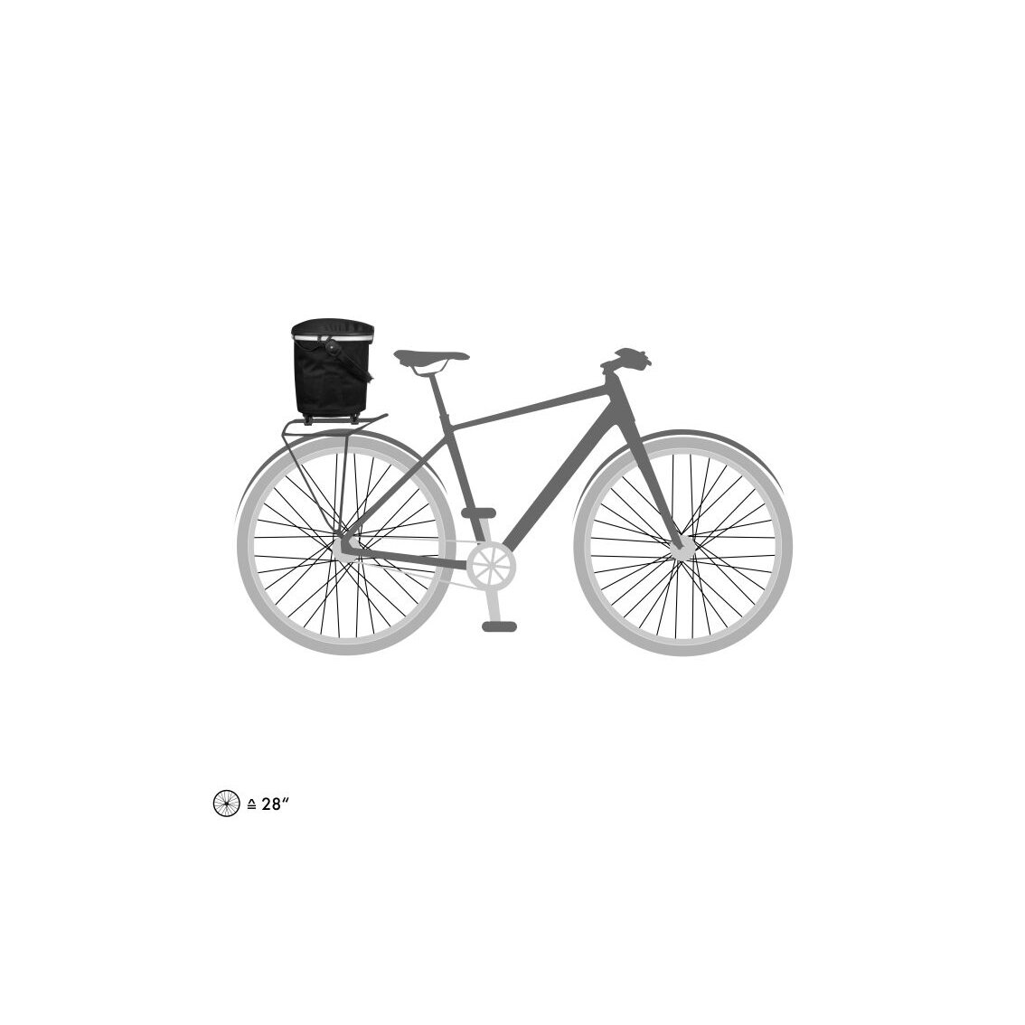 Ortlieb Up-Town Rack Black Lenkertasche 4