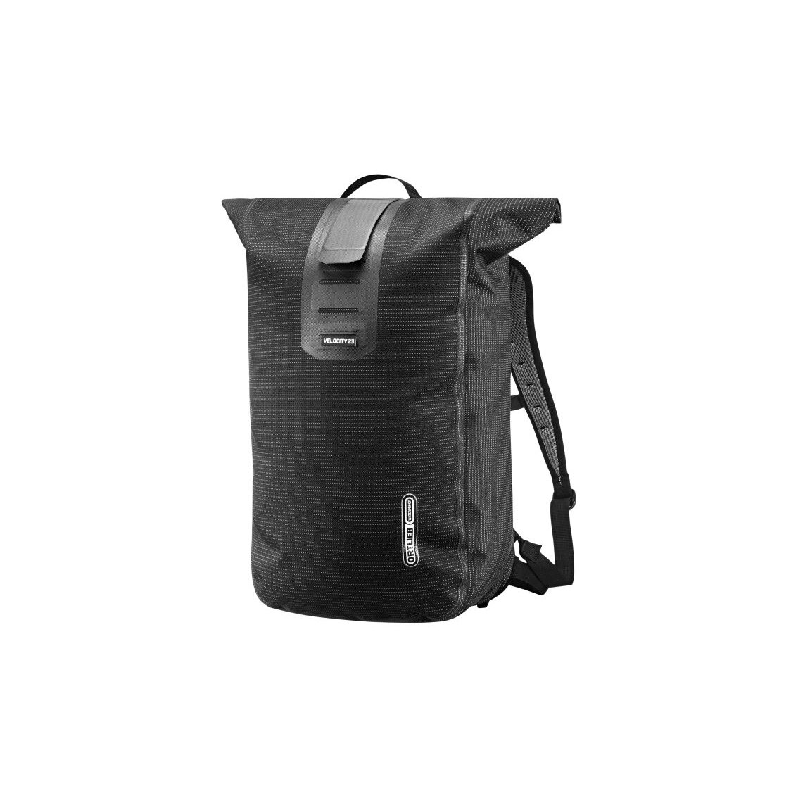 Ortlieb Velocity High-Vis Black Reflective Backpack Ortlieb Velocity High-Vis Black Reflective Backpack