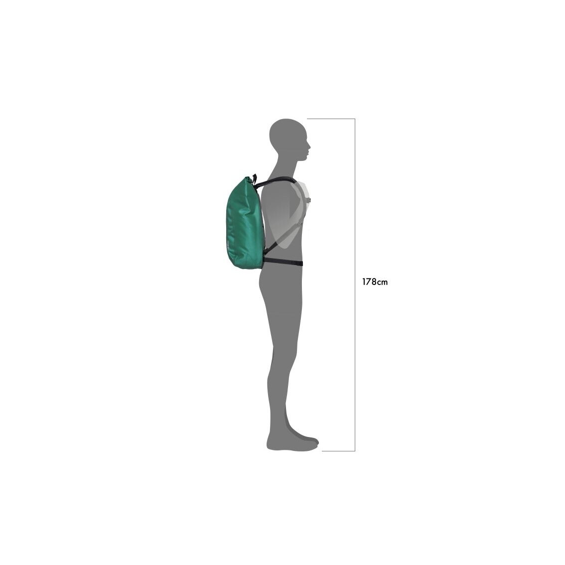Ortlieb Velocity Lite Atlantis Green Backpack 4