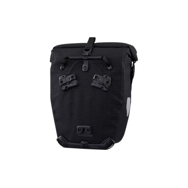 Ortlieb Back-Roller High-Vis Black Reflective bicycle pannier