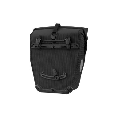 Ortlieb Back-Roller High-Vis Black Reflective bicycle pannier