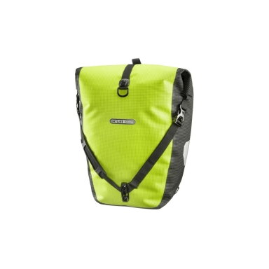 Ortlieb Back-Roller High-Vis Neon Yellow - Black Reflective bicycle pannier