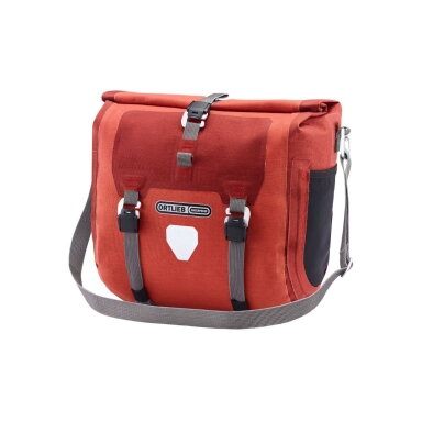 Ortlieb Handlebar-Pack Plus Salsa - Dark Chili bicycle bag