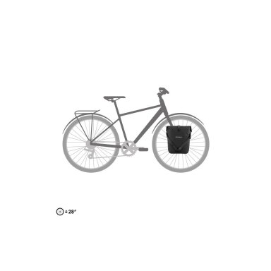 Ortlieb Sport-Roller Plus Granite - Black velosipēda soma