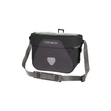 Ortlieb Ultimate Plus Granite - Black handlebar bag