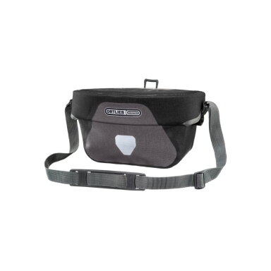 Ortlieb Ultimate Plus Granite - Black handlebar bag