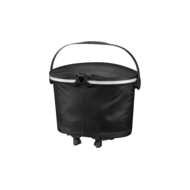 Ortlieb Up-Town Rack Black grozs uz stūres