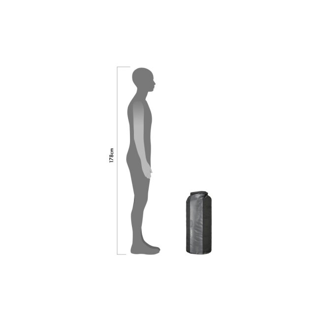Ortlieb Dry-Bag Heavy Duty Black - Grey krepšys 5