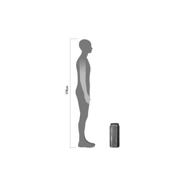 Ortlieb Dry-Bag Heavy Duty Black - Grey krepšys 5