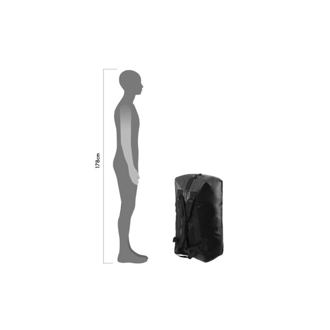 Ortlieb Duffle Black ceļojumu soma, 110 l 4 Ortlieb Duffle Black ceļojumu soma, 110 l 4