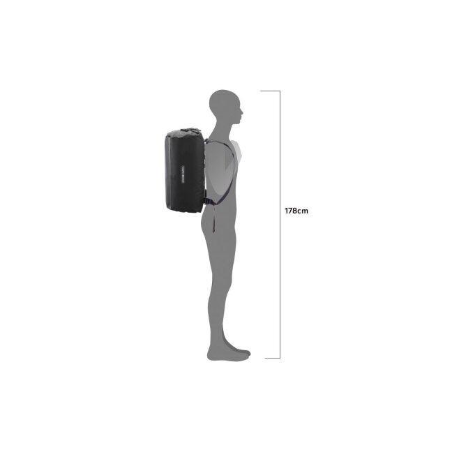 Ortlieb Duffle Lite Black kelioninis krepšys, 40 l 4 Ortlieb Duffle Lite Black kelioninis krepšys, 40 l 4