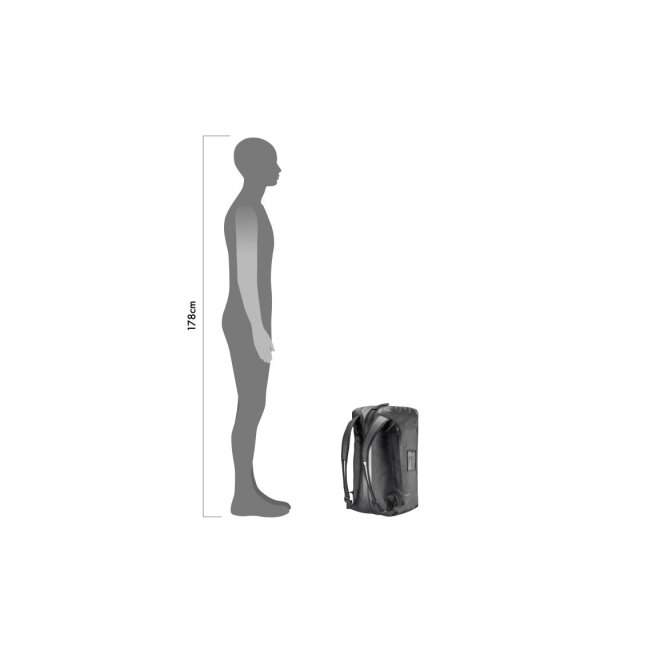 Ortlieb Duffle Metrosphere Black Embossed дорожная сумка 4 Ortlieb Duffle Metrosphere Black Embossed дорожная сумка 4