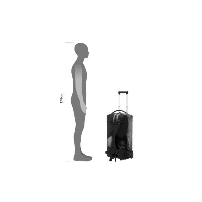 Ortlieb Duffle RG Black travel bag 4
