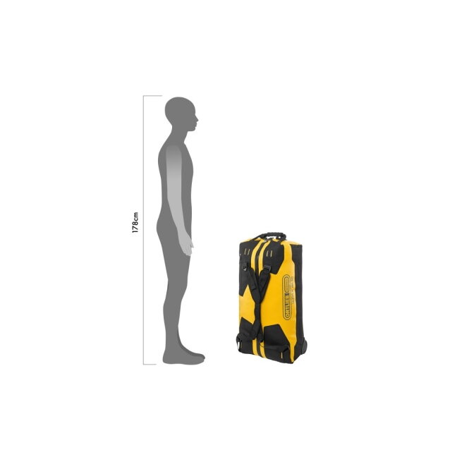 Ortlieb Duffle RS Sun Yellow дорожная сумка 4