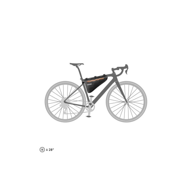 Ortlieb Frame-Pack Black Matt rėmo krepšys 4