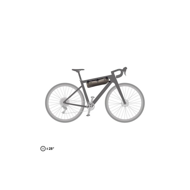 Ortlieb Frame-Pack RC Toptube Dark Sand Rahmentasche 3