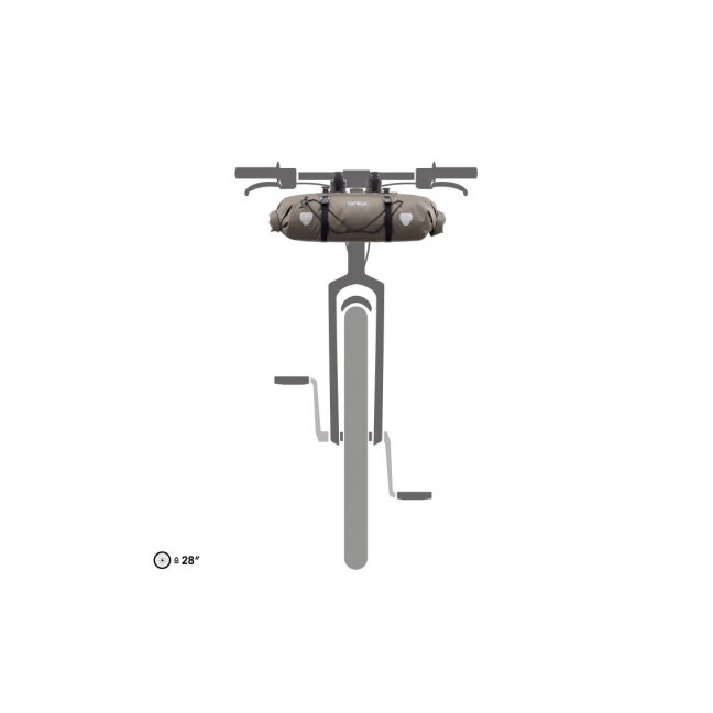 Ortlieb Handlebar-Pack Dark Sand сумка на руль 2 Ortlieb Handlebar-Pack Dark Sand сумка на руль 2