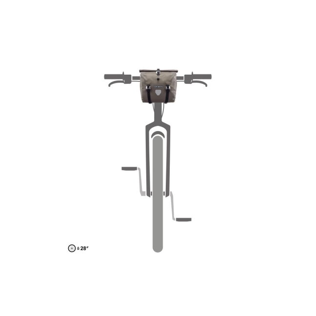 Ortlieb Handlebar-Pack QR Lenkertasche Dunkelsand 3 Ortlieb Handlebar-Pack QR Lenkertasche Dunkelsand 3