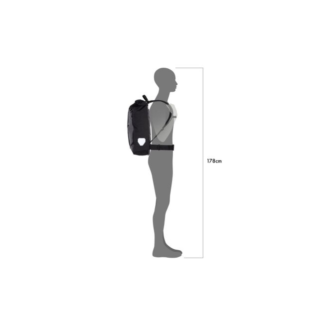 Ortlieb Messenger-Bag Pro Black Backpack 4
