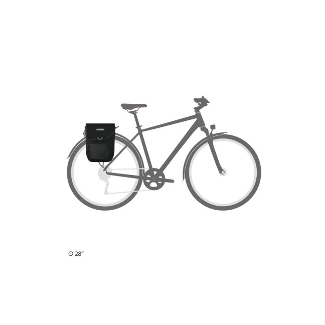 Ortlieb Pedal-Mate Black pannier 4