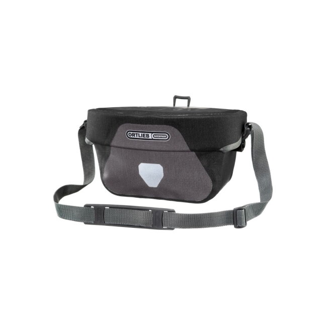 Ortlieb Ultimate Plus Granite - Black handlebar bag Ortlieb Ultimate Plus Granite - Black handlebar bag
