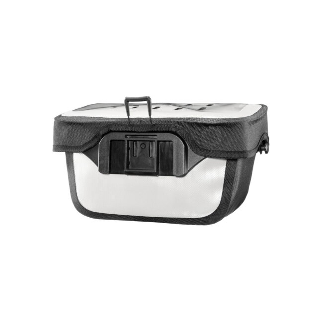 Ortlieb Ultimate White - Black handlebar bag 1 Ortlieb Ultimate White - Black handlebar bag 1