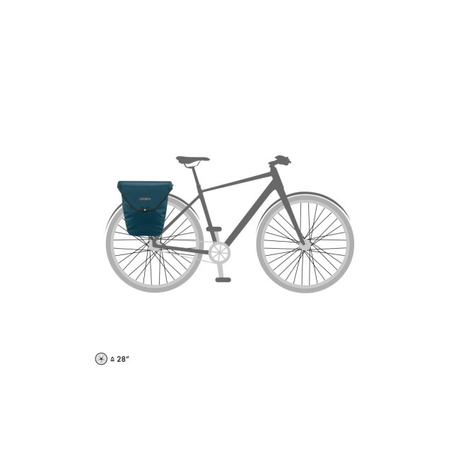 Ortlieb Velo-Shopper Petrol bicycle bag 4 Ortlieb Velo-Shopper Petrol bicycle bag 4