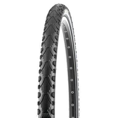 tire 700x35C, 37-622, K-935, - KHAN-, BK/RT, black with reflective tape tire 700x35C, 37-622, K-935, - KHAN-, BK/RT, black with reflective tape