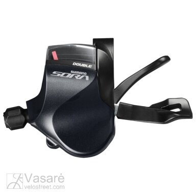 Shift Lever Left Double w/ OGD SL-R3000 Shimano Sora Flat HB Road Shift Lever Left Double w/ OGD SL-R3000 Shimano Sora Flat HB Road