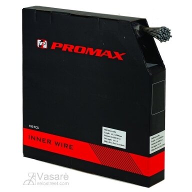 Pavarų troselis su 4x4mm galvute, 1.2x2200 nerūdijantis Pavarų troselis su 4x4mm galvute, 1.2x2200 nerūdijantis