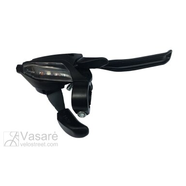 Pavarų/stabdžių rankenėlė ST-EF500 4-pirštų, V-brake Pavarų/stabdžių rankenėlė ST-EF500 4-pirštų, V-brake