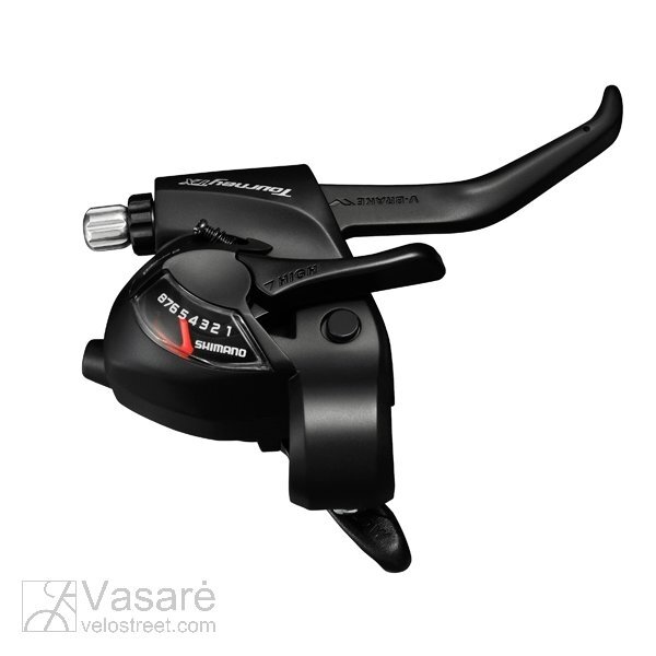 SHIFT/BRAKE LEV.,BL,RIGHT 8S 2050MM,EZ-FIRE PLUS,2F, V-BRAKE SHIFT/BRAKE LEV.,BL,RIGHT 8S 2050MM,EZ-FIRE PLUS,2F, V-BRAKE