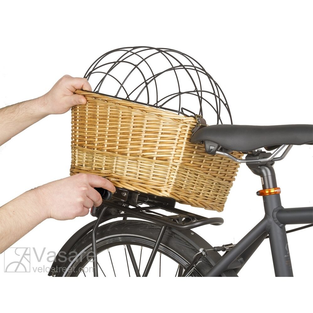 Wicker basket, M-WAVE "CARRIER TOP" 1 Wicker basket, M-WAVE "CARRIER TOP" 1