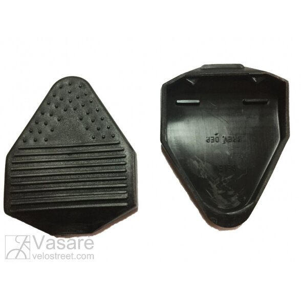 Pedal cleats cover for LOOK NOT KEO system black