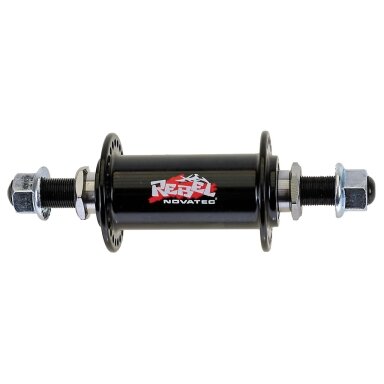 Priekinė stebulė BMX juoda Priekinė stebulė BMX juoda