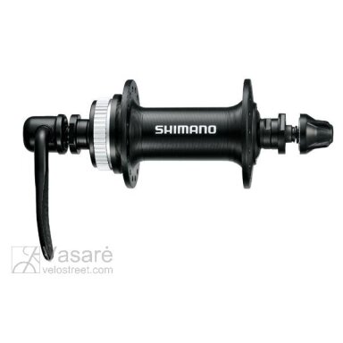 Priekinio rato stebulė su greitveržle 100mm., Centerlock diskui, 32 stipinams HB-RM35BL Priekinio rato stebulė su greitveržle 100mm., Centerlock diskui, 32 stipinams HB-RM35BL