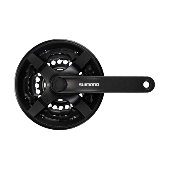 Crankset 6/7/8-Speed Black Crankset 6/7/8-Speed Black