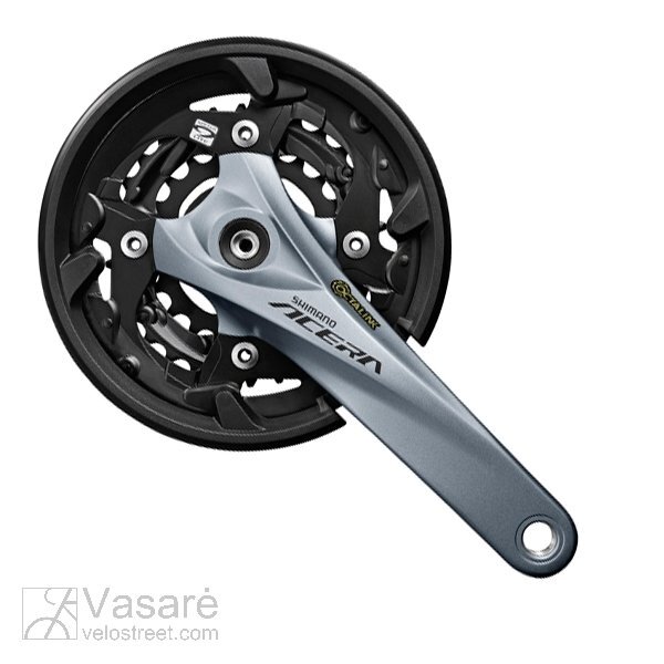 Crankset 9-Speed FC-M3000 40/30/22T 175mm Acera Crankset 9-Speed FC-M3000 40/30/22T 175mm Acera