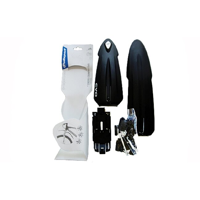 Front mudguard Polisport Cross Country Evo 26"-29" black 1 Front mudguard Polisport Cross Country Evo 26"-29" black 1